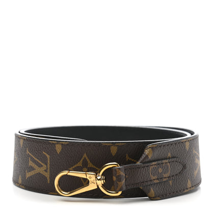 Louis Vuitton Monogram Bandouliere Shoulder Strap Black 1 of 5