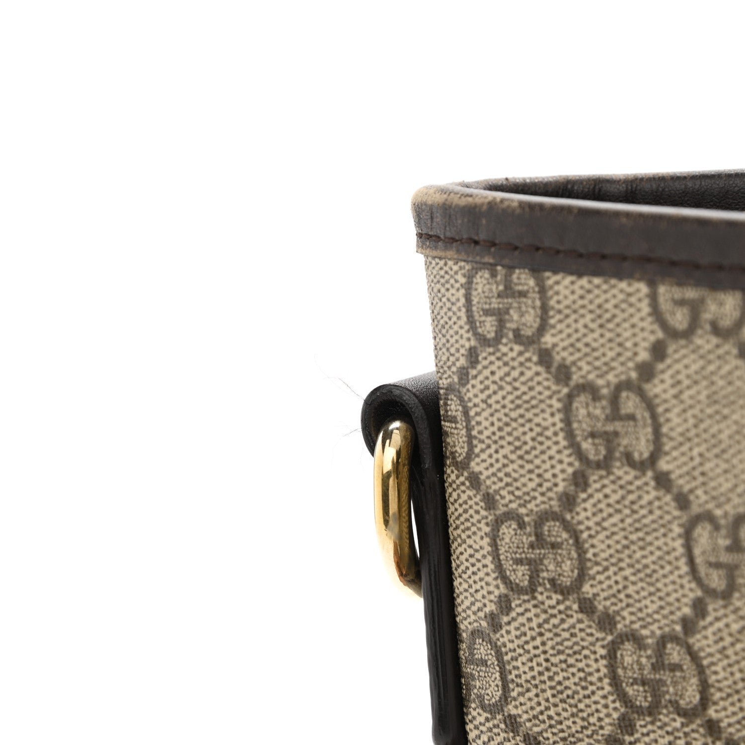 Gucci GG Supreme Monogram Medium Joy Tote Dark Brown 12 of 19