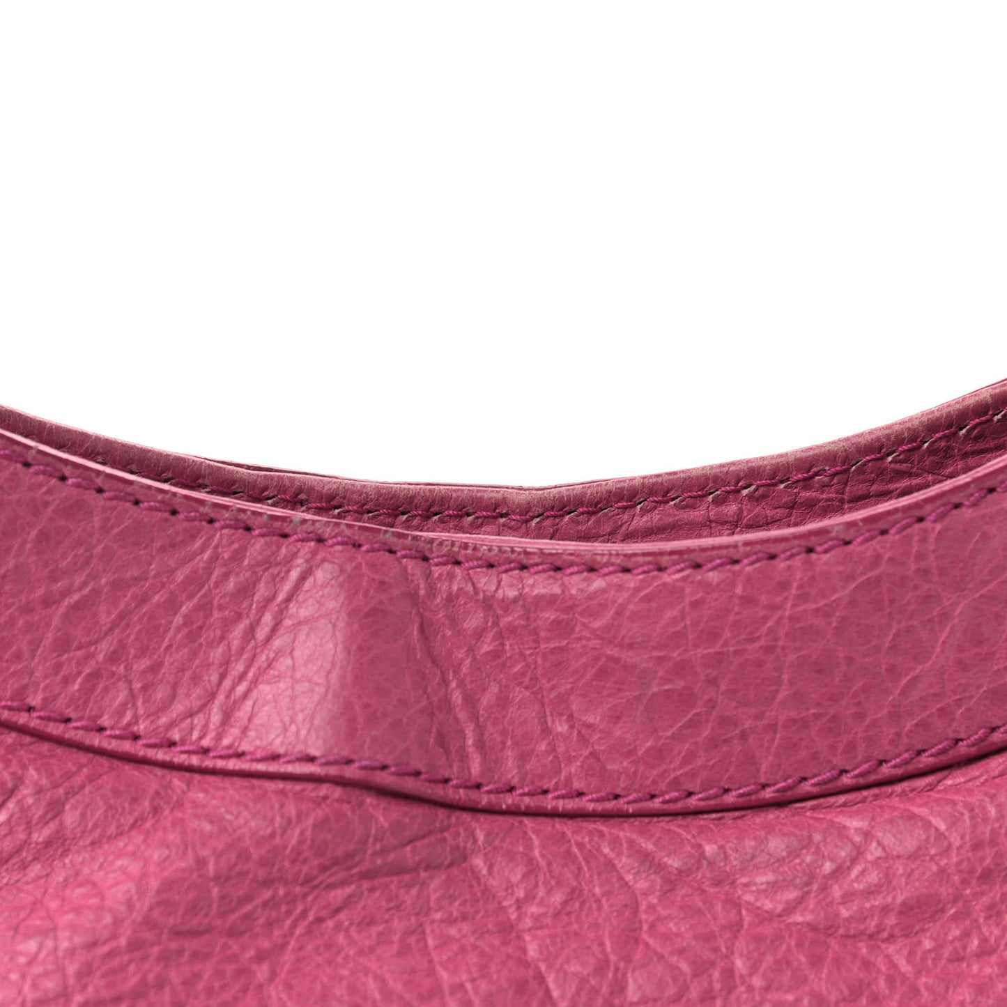 Agneau Giant 21 Silver Hardware City Cyclamen Fucsia