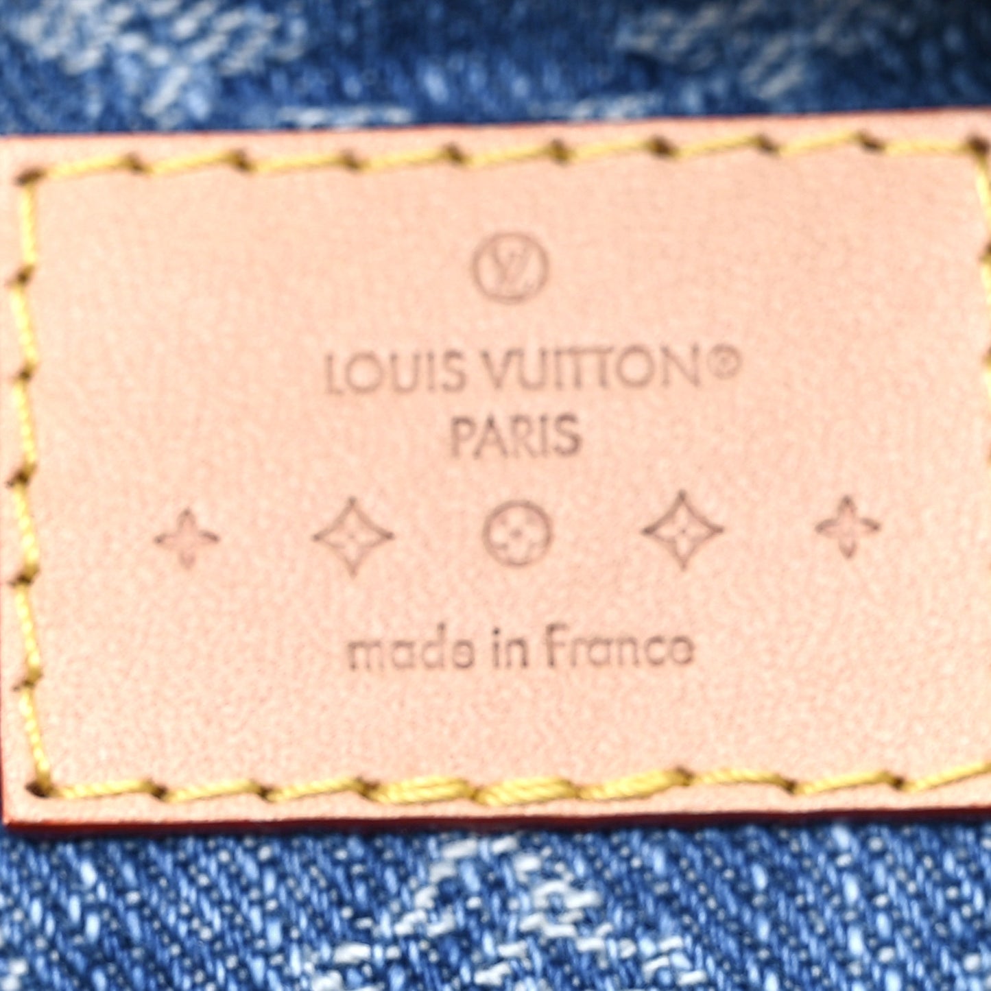 Monogram Denim Nano Speedy Blue