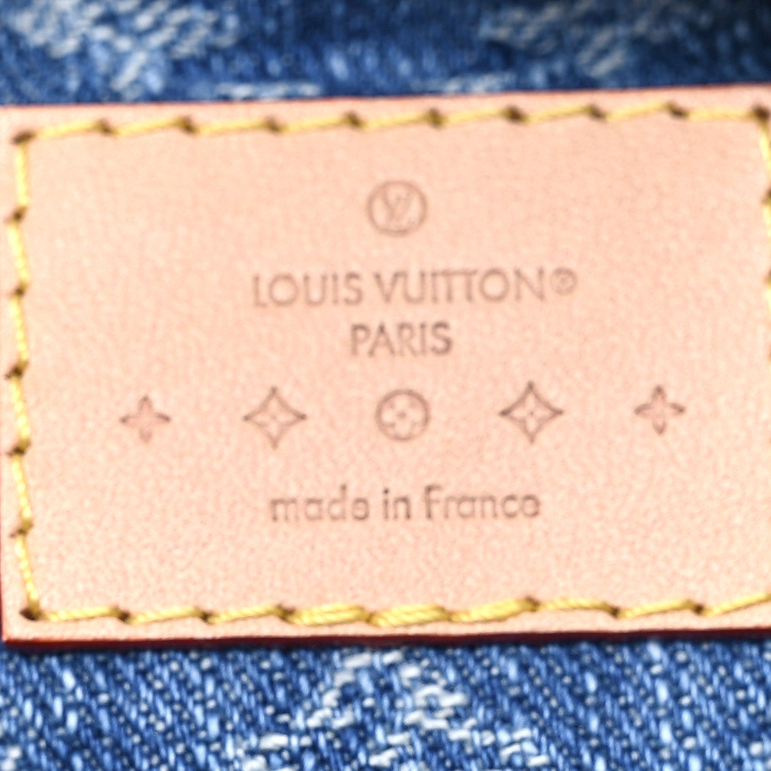Louis Vuitton Monogram Denim Nano Speedy Blue 6 of 9