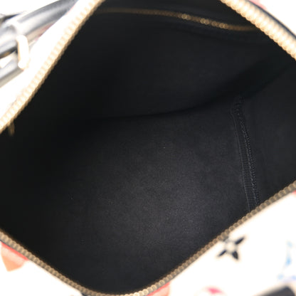 Louis Vuitton Game On Speedy Bandouliere 25 White 5 of 10