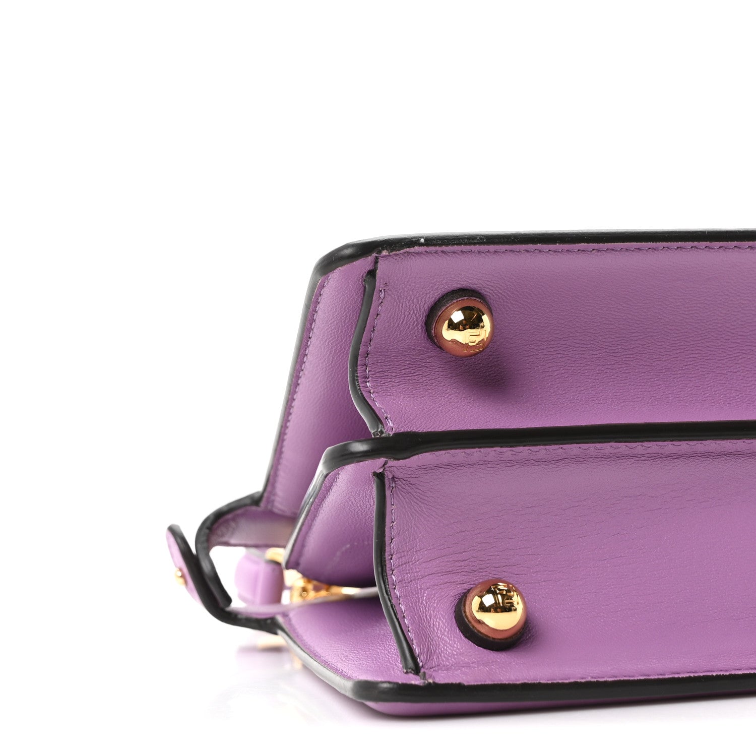 Fendi Shiny Nappa Petite Peekaboo I SEE U Satchel Gapanto Agapanto 8 of 10