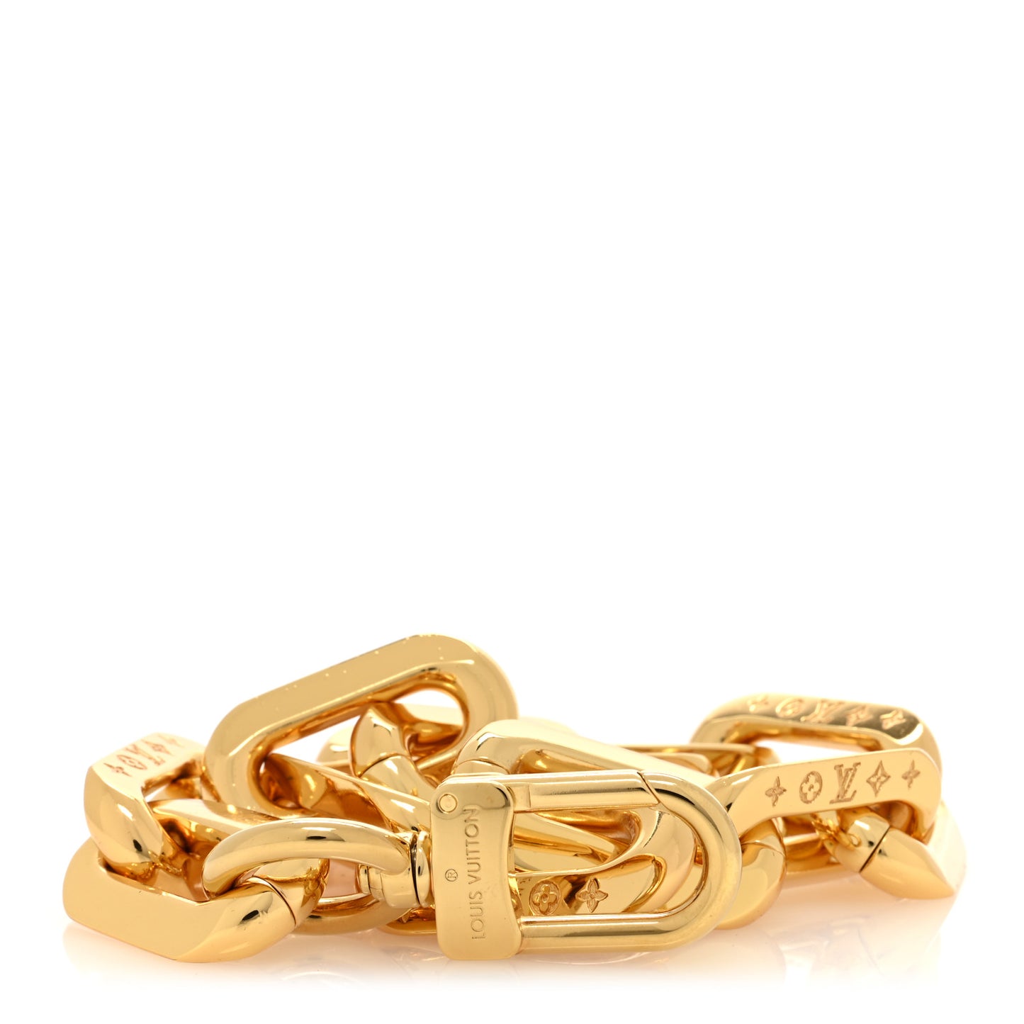 Metal Coussin MM Chain Strap Gold
