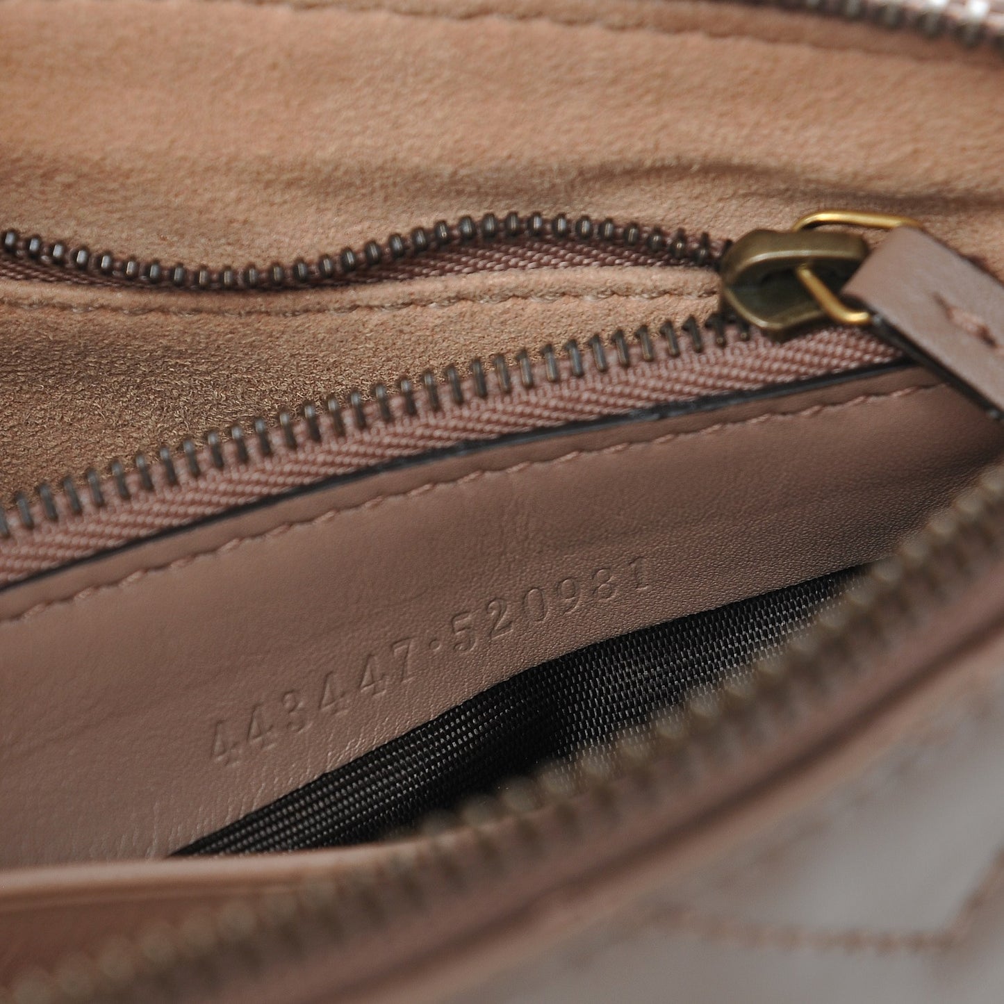 Calfskin Matelasse Mini GG Marmont Chain Bag Porcelain Rose