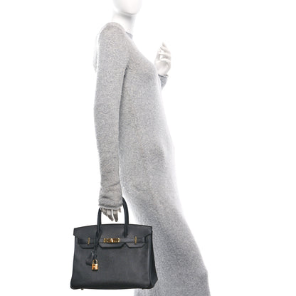 Hermes Epsom Birkin 30 Black 2 of 12