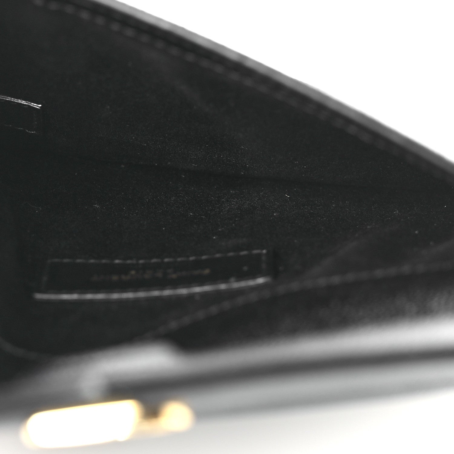 Saint Laurent Grain De Poudre Uptown Baby Pouch Black 5 of 10