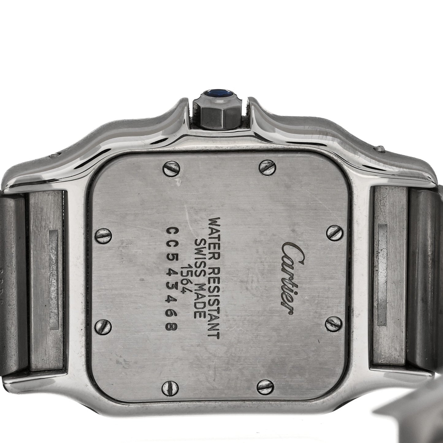 Stainless Steel 29mm Santos De Cartier Galbee Quartz Watch