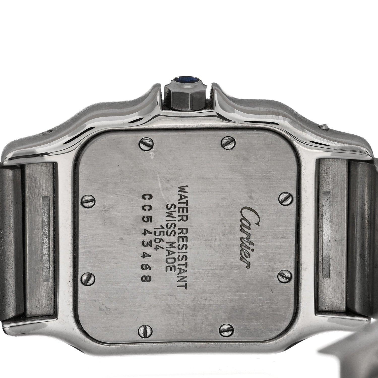 Cartier Stainless Steel 29mm Santos De Cartier Galbee Quartz Watch 4 of 4
