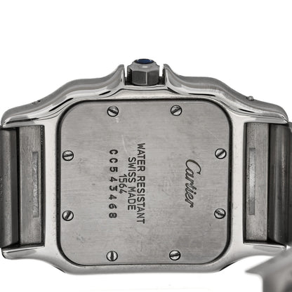Cartier Stainless Steel 29mm Santos De Cartier Galbee Quartz Watch 4 of 4