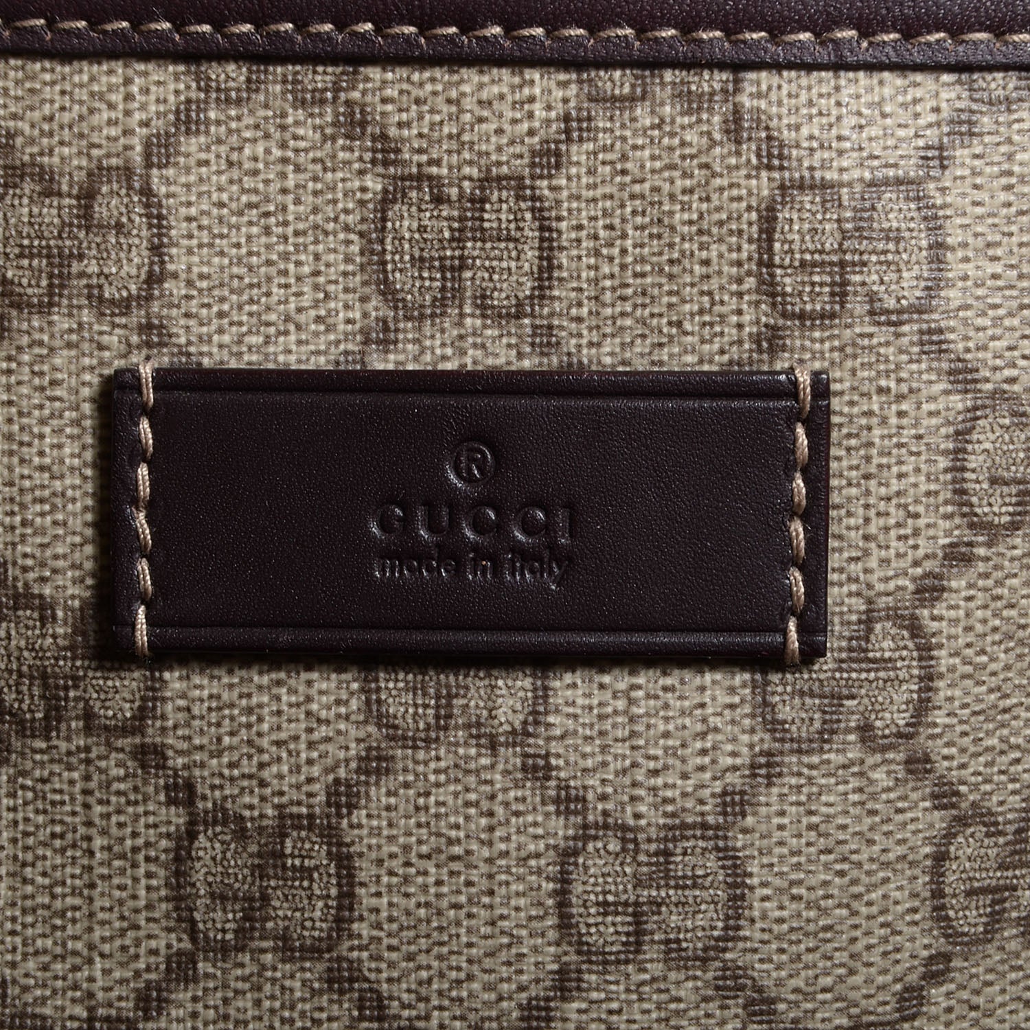Gucci GG Supreme Monogram Medium Joy Tote Bag Brown 8 of 8