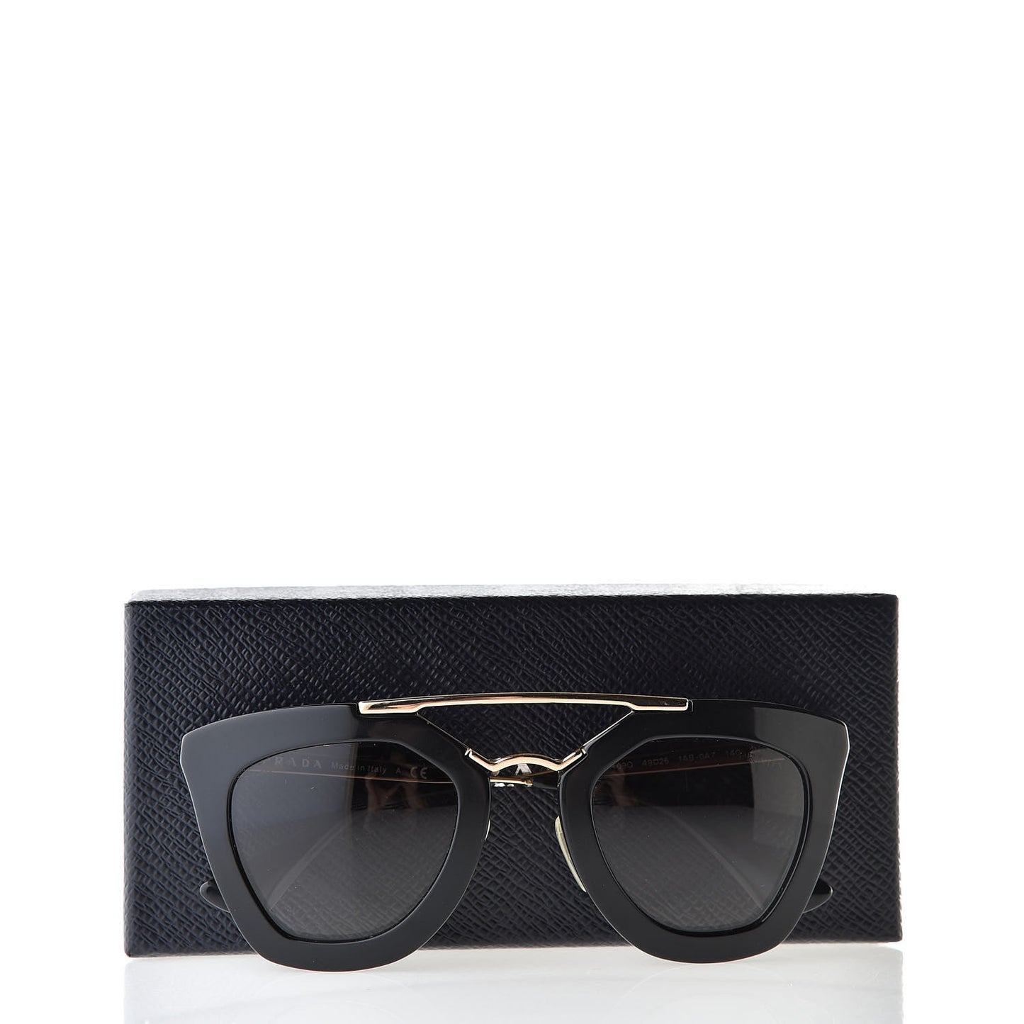 Acetate Cinema Sunglasses SPR 09Q Black