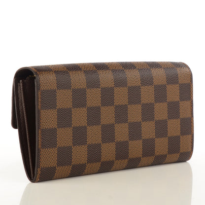 Louis Vuitton Damier Ebene Sarah Wallet 3 of 8