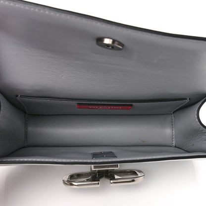 Valentino Garavani Metallic Calfskin VSling Belt Bag Silver 10 of 14