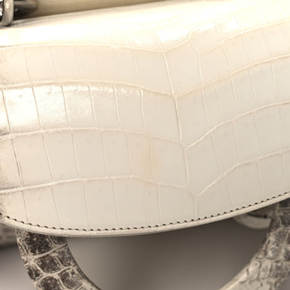 Christian Dior Niloticus Crocodile Himalaya Medium Lady Dior White 12 of 12