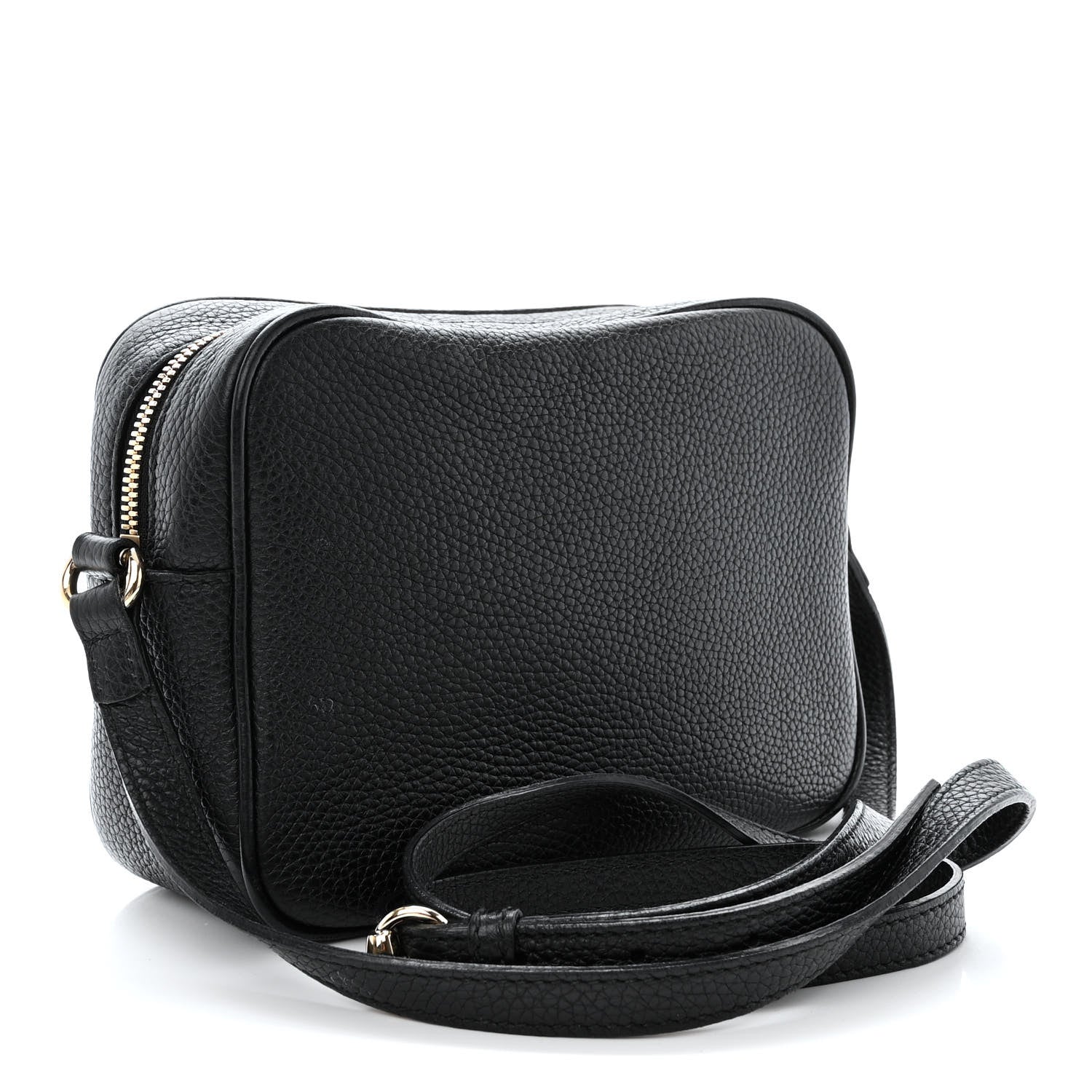 Gucci Pebbled Calfskin Small Soho Disco Bag Black 3 of 16