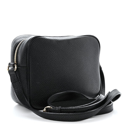 Gucci Pebbled Calfskin Small Soho Disco Bag Black 3 of 16