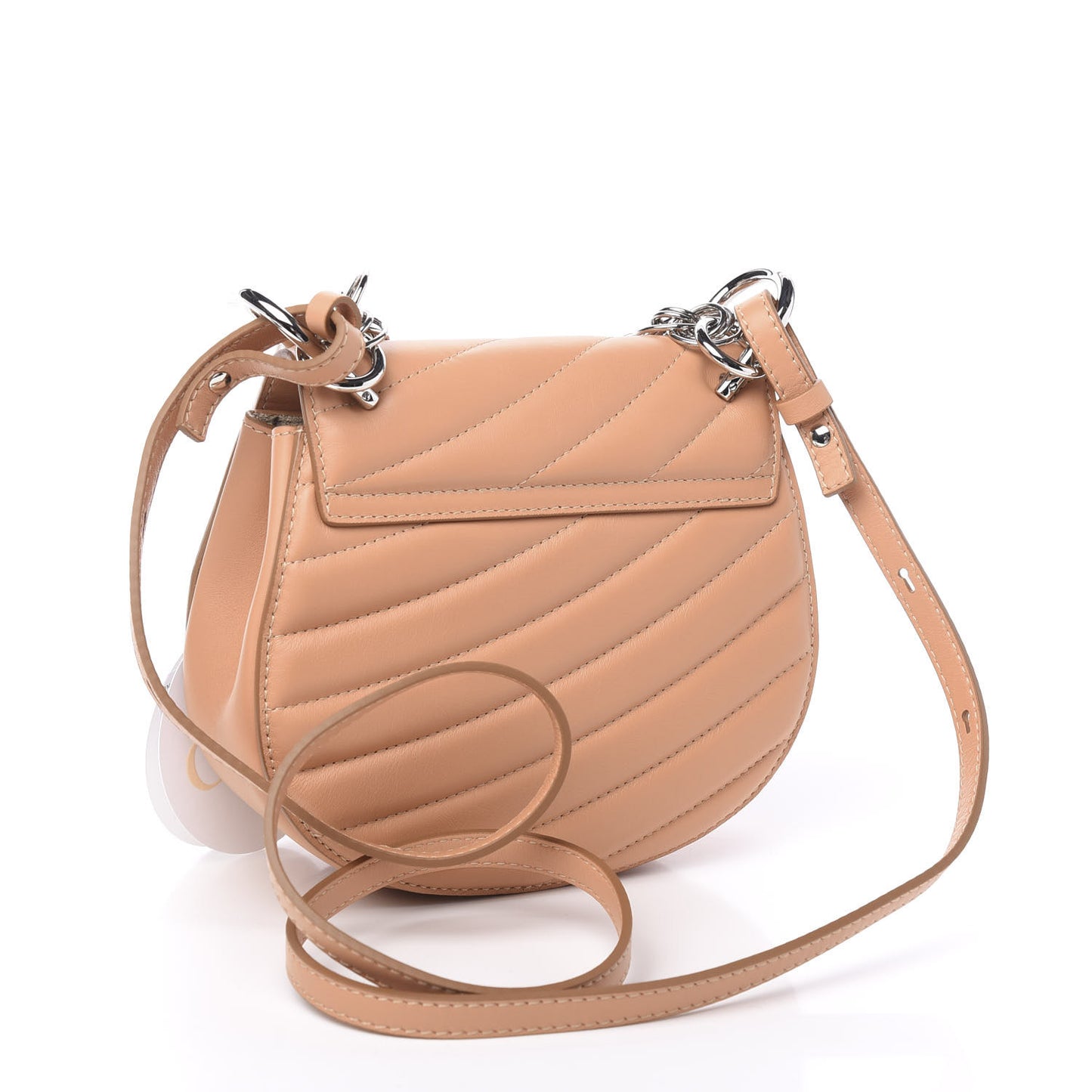 Calfskin Quilted Mini Drew Bijou Shoulder Bag Blushy Pink