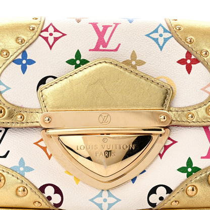Louis Vuitton Monogram Multicolor Marilyn White Gold 7 of 9