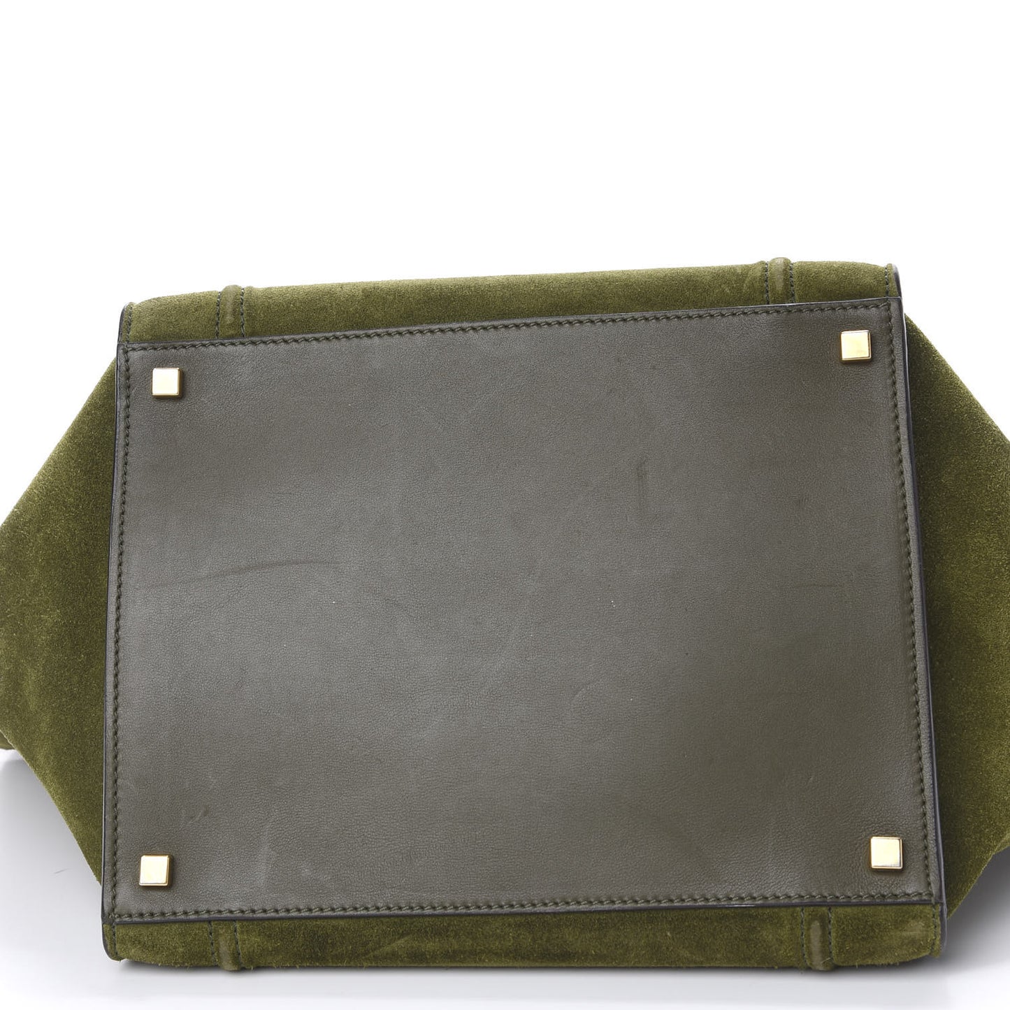 Suede Medium Phantom Luggage Olive