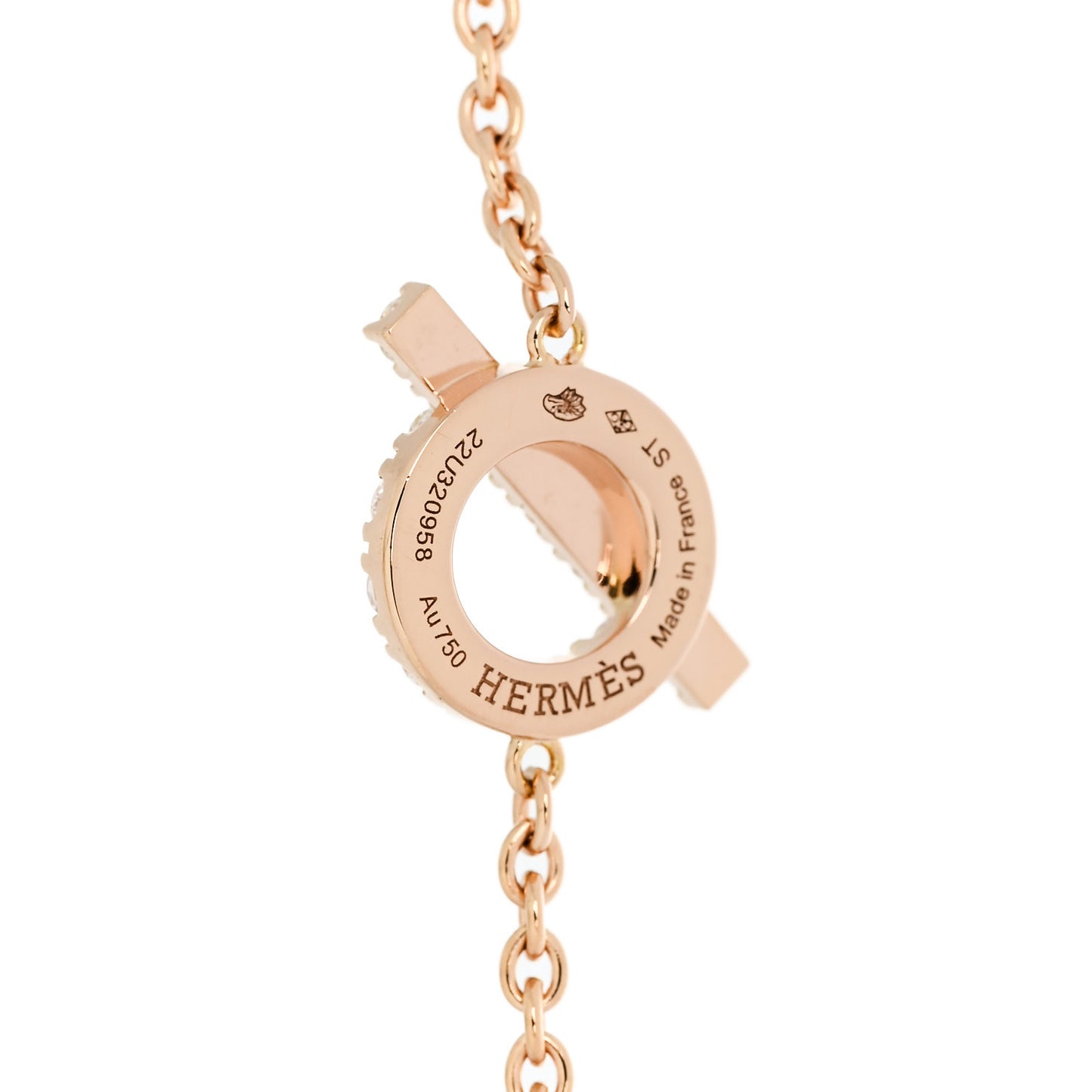 18K Rose Gold Diamond Finesse Bracelet ST