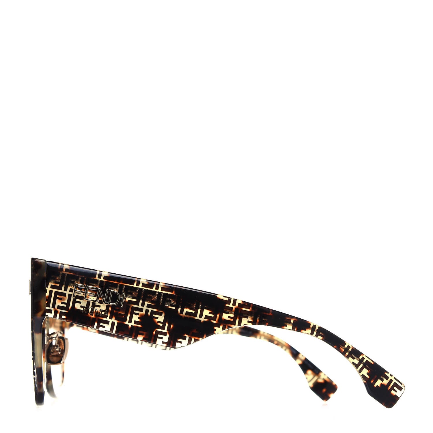 Fendi Acetate FF 53mm Sunglasses 0434/S Tortoise 3 of 8