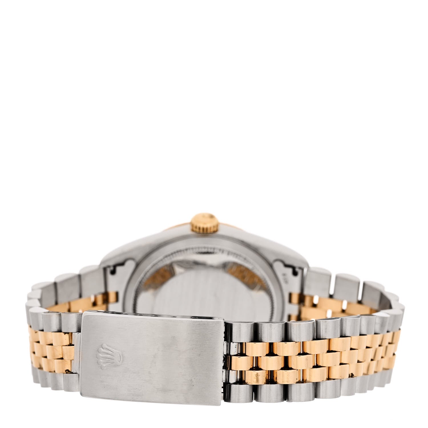 Rolex Stainless Steel 18K Yellow Gold Diamond 36mm Oyster Perpetual Datejust Watch Champagne Jubilee 16233 3 of 4