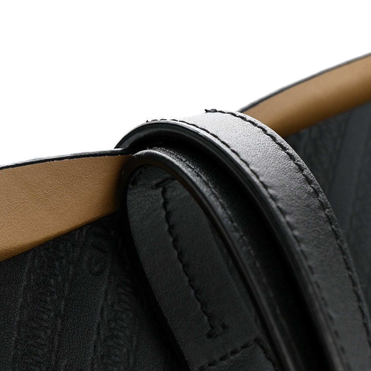 Givenchy Calfskin Chain Embossed Medium Bond Shopper Tote Black 12 of 12