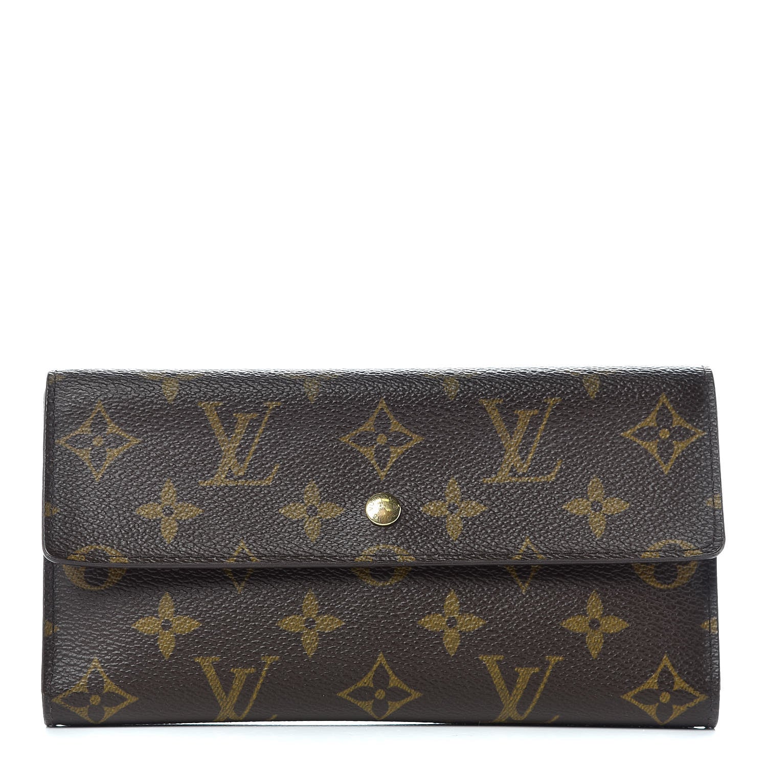 Louis Vuitton Monogram Porte Tresor International Wallet 1 of 12