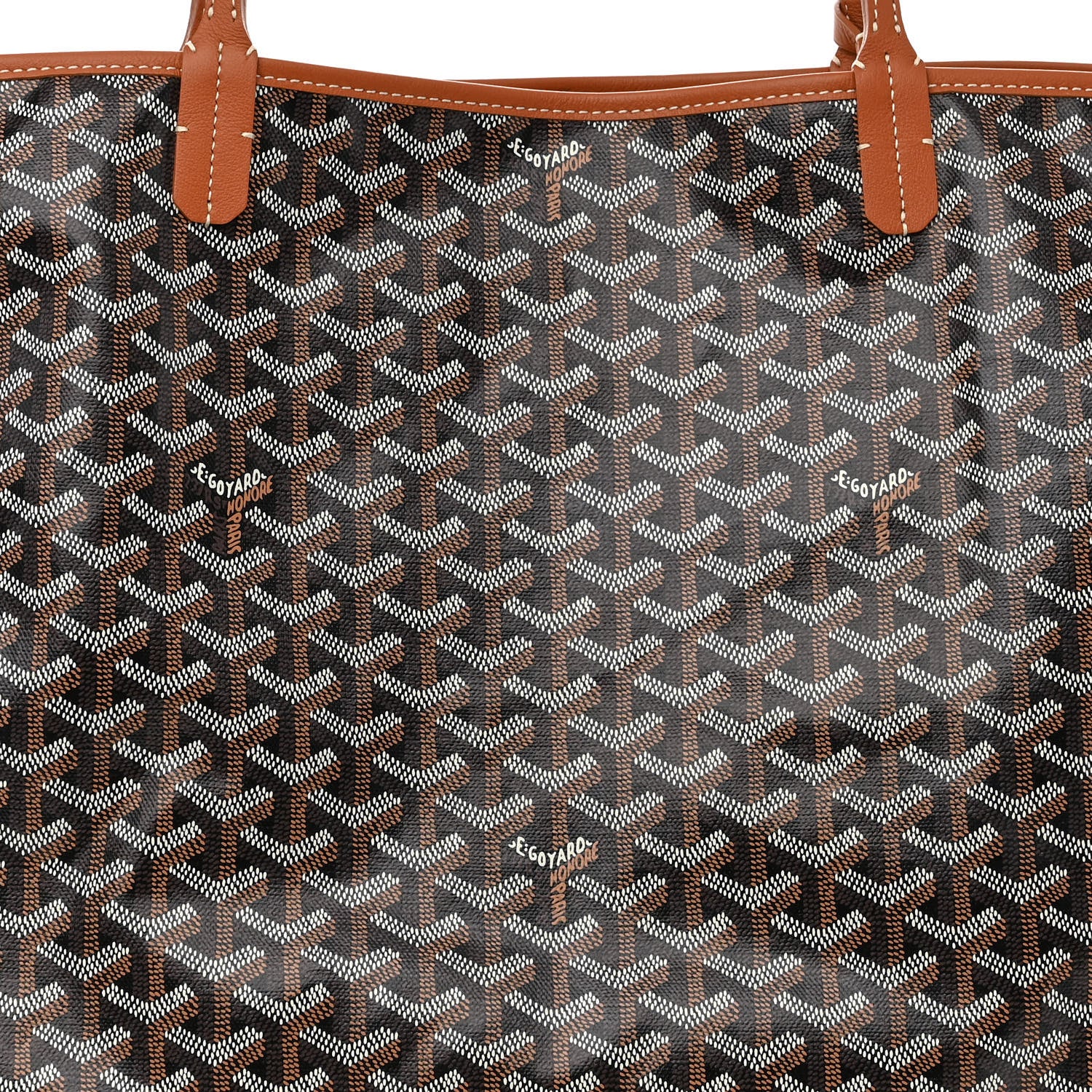 Goyard Goyardine Saint Louis GM Black Gold 9 of 12