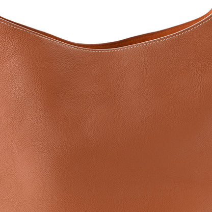 Louis Vuitton Grained Calfskin Low Key Hobo MM Cognac 8 of 11