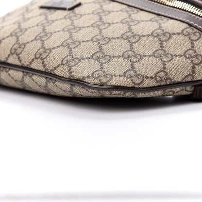Gucci GG Supreme Monogram Belt Bag Dark Brown 7 of 9
