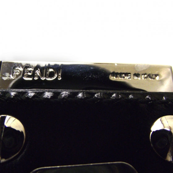 Fendi Nylon Zucca Baguette Black 12 of 12