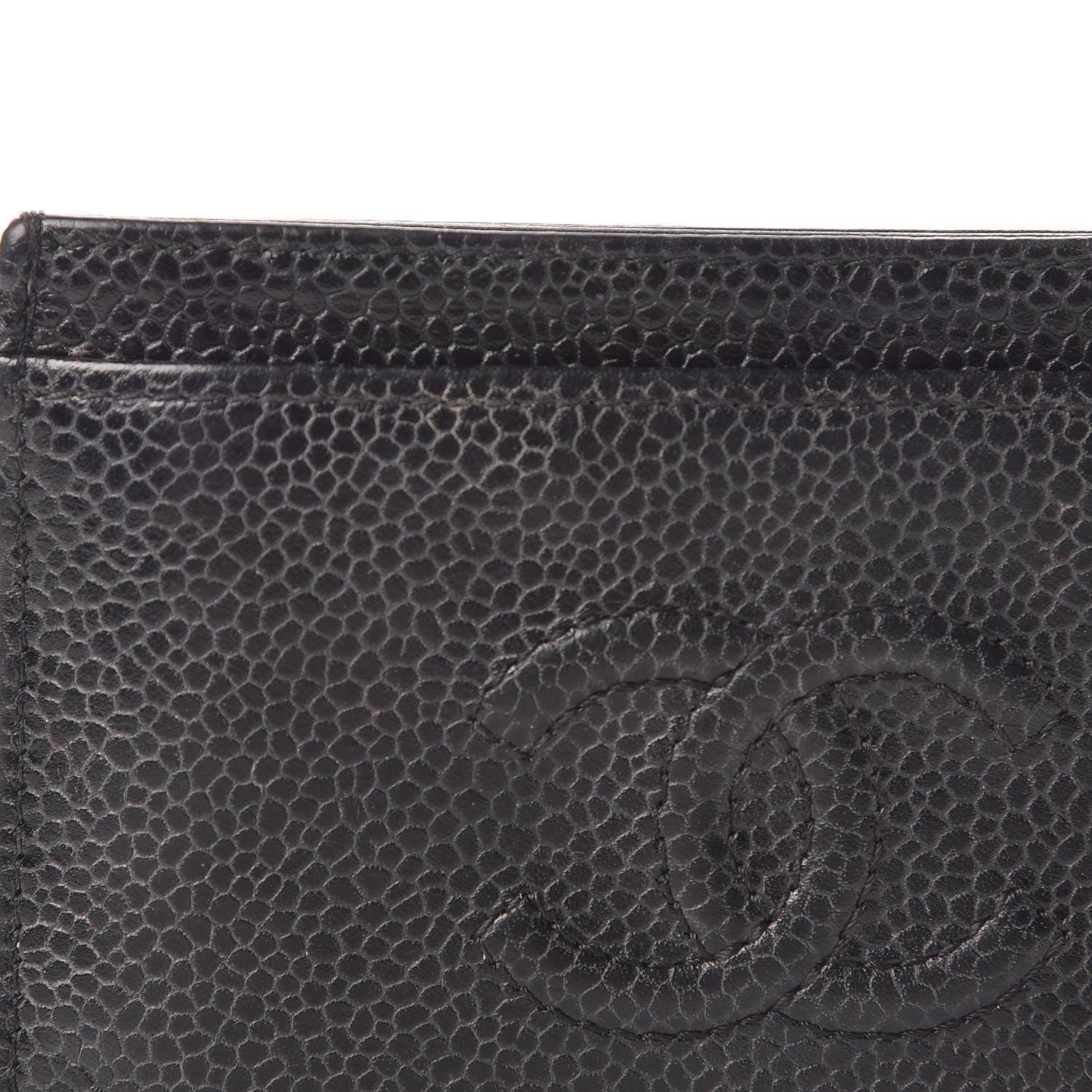 Chanel Caviar Timeless CC Card Holder Black 11 of 15