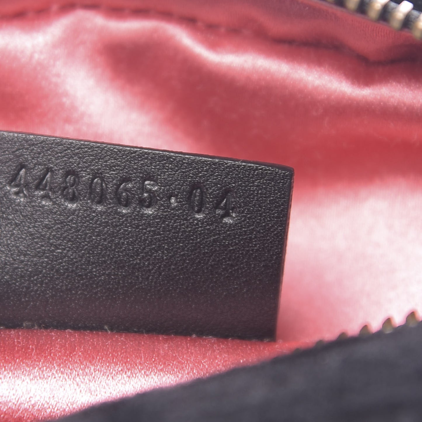 Velvet Matelasse Marquise Crystals Mini GG Marmont Chain Shoulder Bag Black