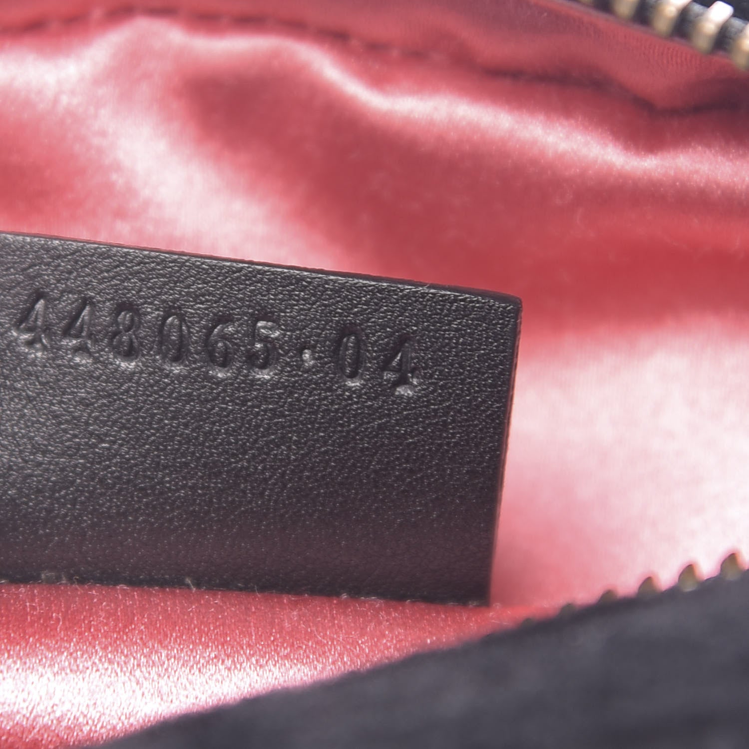 Gucci Velvet Matelasse Marquise Crystals Mini GG Marmont Chain Shoulder Bag Black 7 of 10