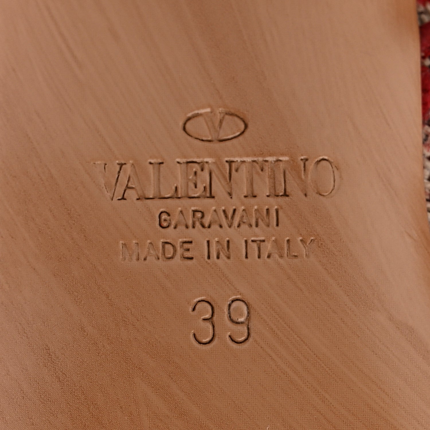 Valentino Garavani Toile Iconographe Calfskin Vlogo Knee High 30mm Boots 39 Naturale Rosso Valentino 6 of 17