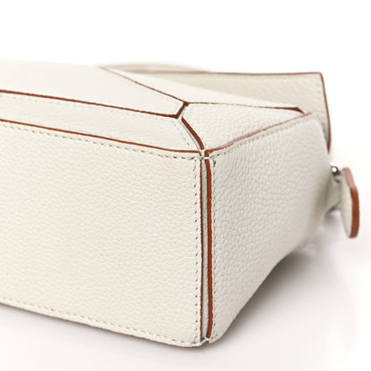 Loewe Calfskin Mini Puzzle Bag Soft White 8 of 8