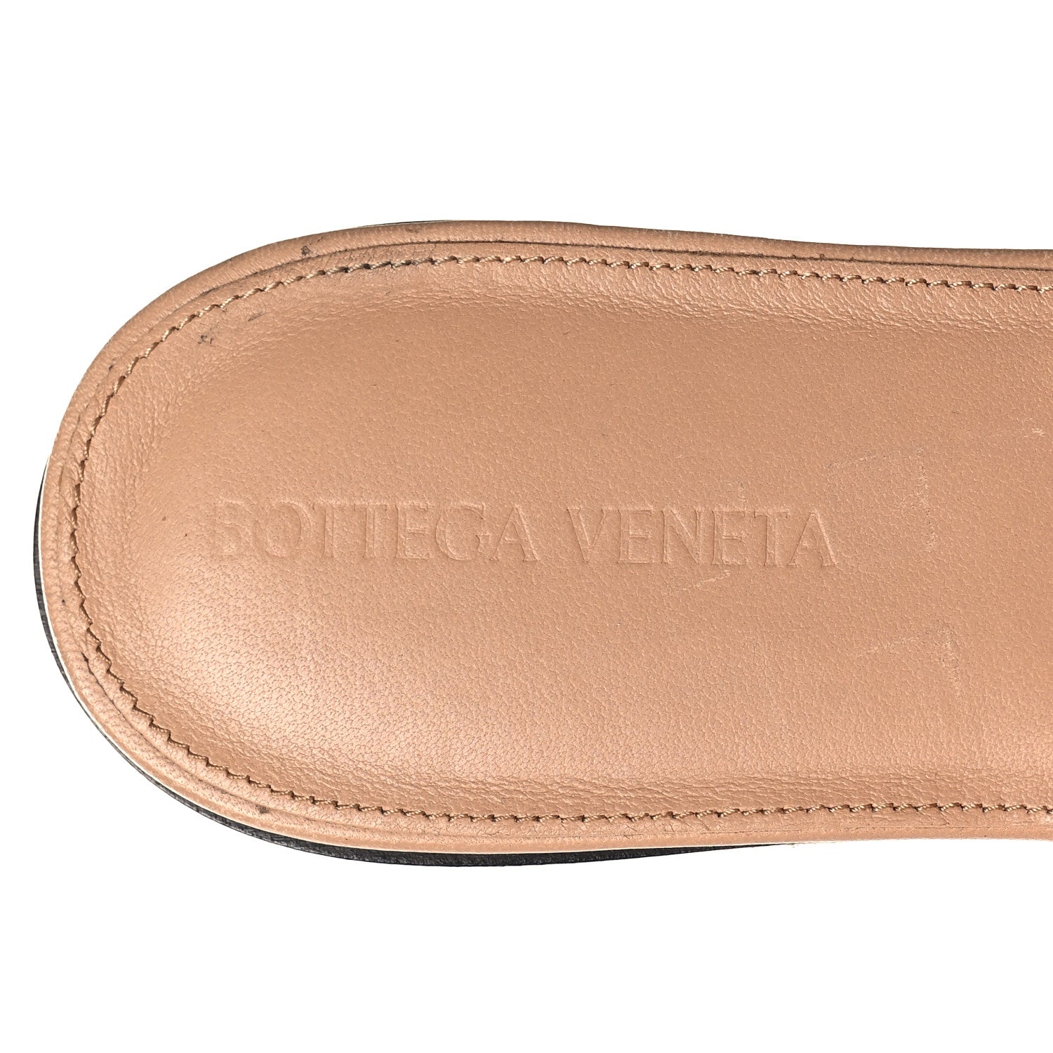 Bottega Veneta Nappa Maxi Intrecciato Lido Flat Sandals 39 Tan 8 of 8