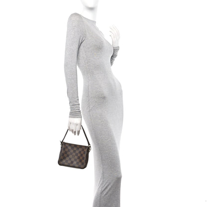 Louis Vuitton Damier Ebene Trousse Make Up Bag Pochette 2 of 10