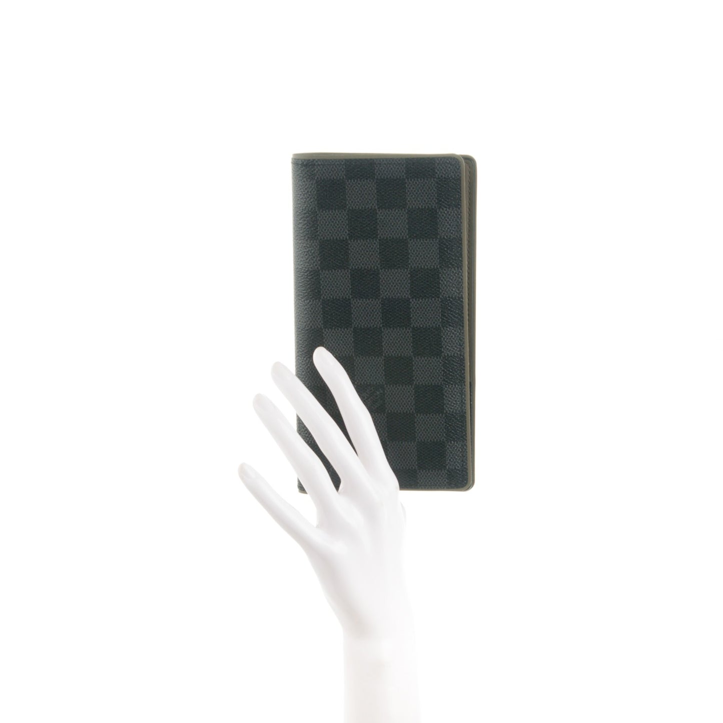 Damier Graphite Brazza Wallet Kaki