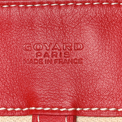 Goyard Goyardine Voltaire Smile Tote Red 6 of 8