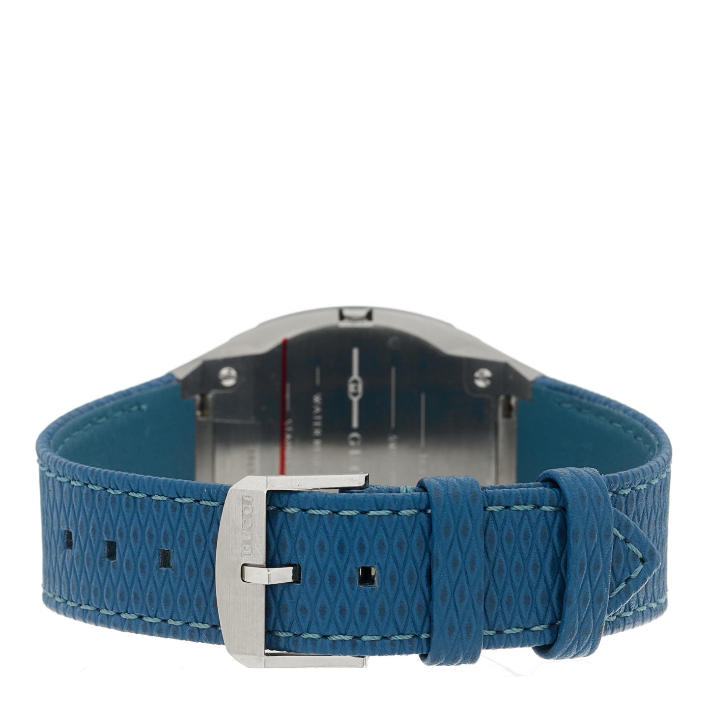 Stainless Steel Calfskin 38mm 25H Quartz Watch Blue