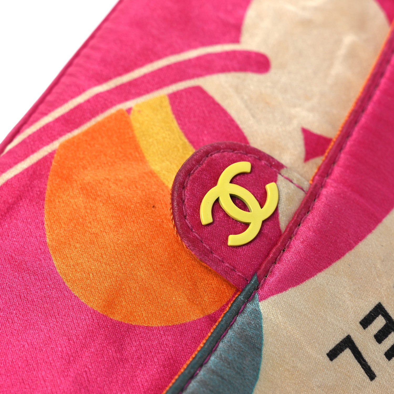 Chanel Satin Mini Convertible Flap Pink Multicolor 13 of 14