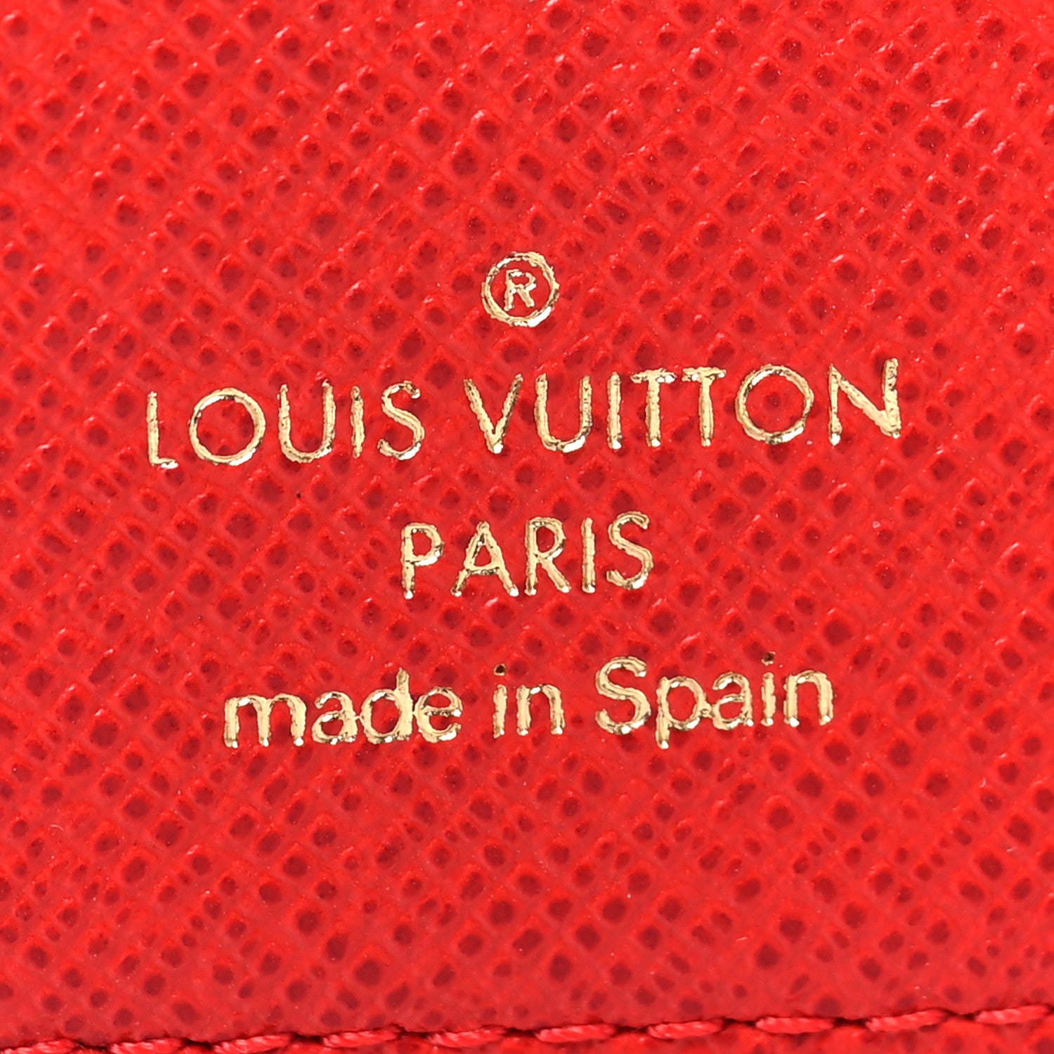 Louis Vuitton Monogram Groom Small Ring Agenda Cover Red 6 of 7