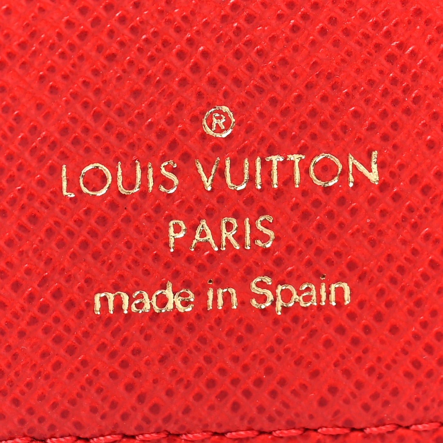 Monogram Groom Small Ring Agenda Cover Red