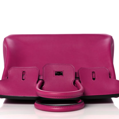 Hermes Swift Birkin 25 Rose Pourpre 14 of 34
