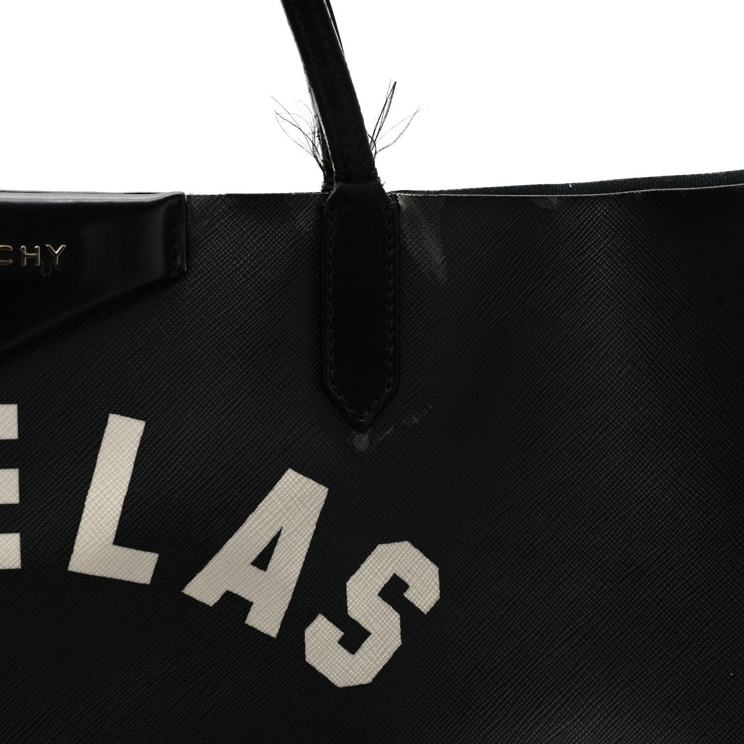 Givenchy Textured Coated Canvas Favelas Large Antigona Tote Black 17 of 23