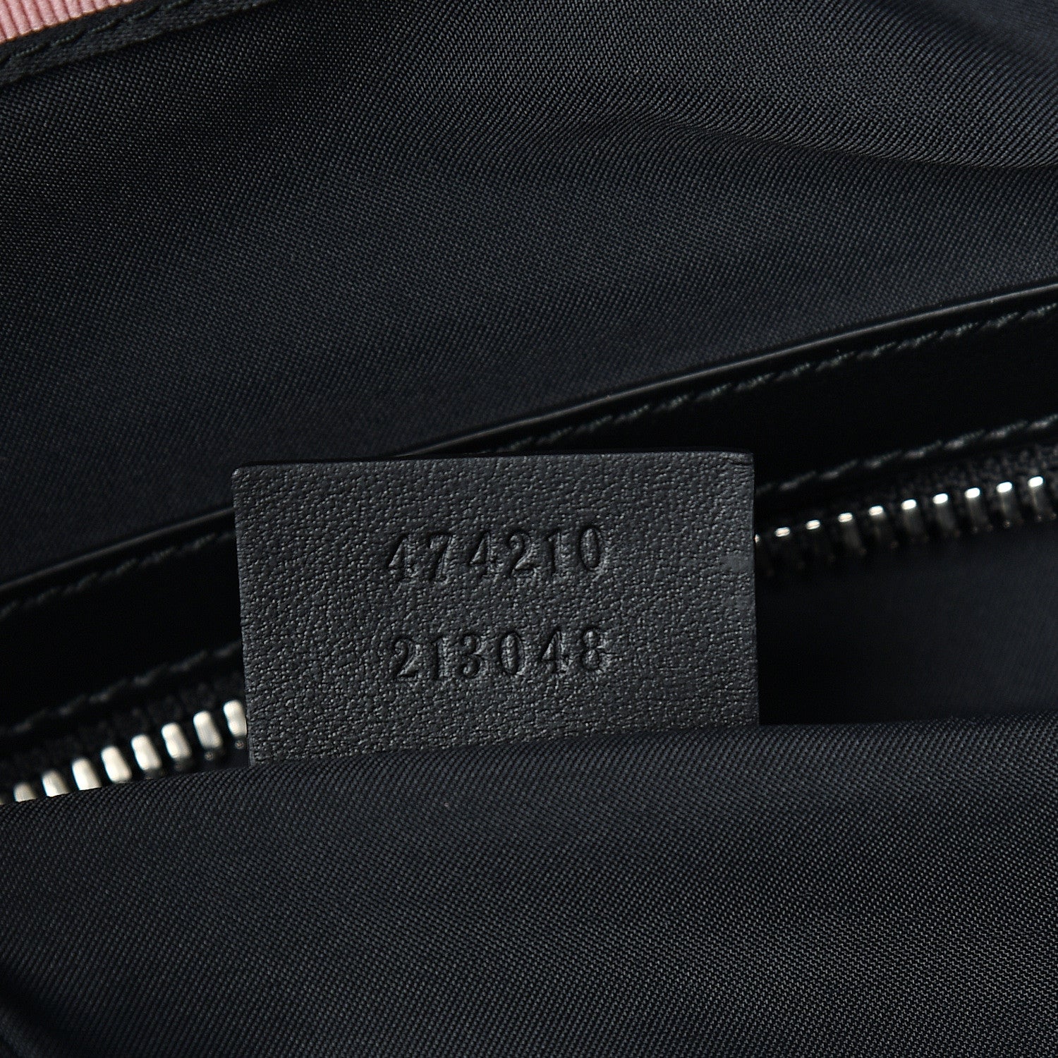 Gucci Calfskin Small GucciGhost Drawstring Backpack Black 6 of 9
