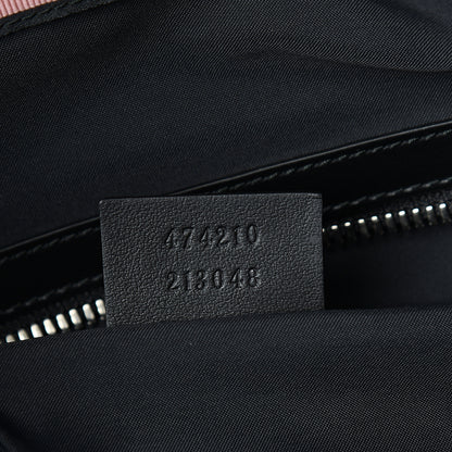 Gucci Calfskin Small GucciGhost Drawstring Backpack Black 6 of 9